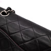 Chanel Classic Double Flap Medium Lammleder Schwarz SHW