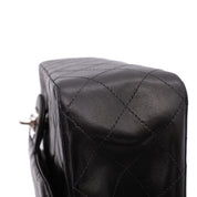 Chanel Classic Double Flap Medium Lammleder Schwarz SHW