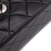 Chanel Classic Double Flap Medium Lammleder Schwarz SHW
