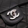 Chanel Classic Double Flap Medium Lammleder Schwarz SHW