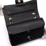 Chanel Classic Double Flap Medium Lammleder Schwarz SHW