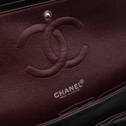 Chanel Classic Double Flap Medium Lammleder Schwarz SHW