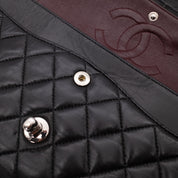 Chanel Classic Double Flap Medium Lammleder Schwarz SHW