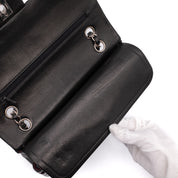 Chanel Classic Double Flap Medium Lammleder Schwarz SHW