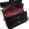 Chanel Classic Double Flap Medium Lammleder Schwarz SHW
