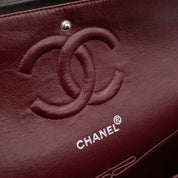 Chanel Classic Double Flap Medium Lammleder Schwarz SHW