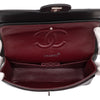 Chanel Classic Double Flap Medium Lammleder Schwarz SHW