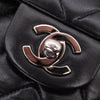 Chanel Classic Double Flap Medium Lammleder Schwarz SHW