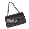 Chanel Classic Double Flap Medium Lammleder Schwarz SHW