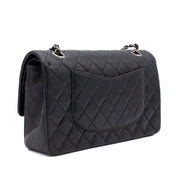 Chanel Classic Double Flap Medium Lammleder Schwarz SHW