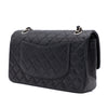Chanel Classic Double Flap Medium Lammleder Schwarz SHW