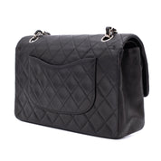 Chanel Classic Double Flap Medium Lammleder Schwarz SHW