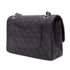 Chanel Classic Double Flap Medium Lammleder Schwarz SHW