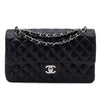 Chanel Classic Double Flap Medium Lammleder Schwarz SHW