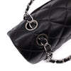 Chanel Classic Double Flap Medium Lammleder Schwarz SHW