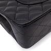 Chanel Classic Double Flap Medium Lammleder Schwarz SHW
