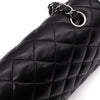 Chanel Classic Double Flap Medium Lammleder Schwarz SHW