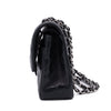 Chanel Classic Double Flap Medium Lammleder Schwarz SHW