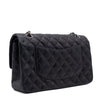 Chanel Classic Double Flap Medium Lammleder Schwarz SHW