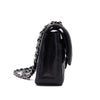Chanel Classic Double Flap Medium Lammleder Schwarz SHW
