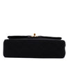 Chanel Classic Double Flap Bag Small Jersey Schwarz 24k GHW