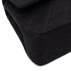 Chanel Classic Double Flap Bag Small Jersey Schwarz 24k GHW