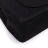 Chanel Classic Double Flap Bag Small Jersey Schwarz 24k GHW