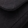 Chanel Classic Double Flap Bag Small Jersey Schwarz 24k GHW