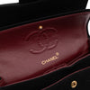 Chanel Classic Double Flap Bag Small Jersey Schwarz 24k GHW