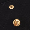 Chanel Classic Double Flap Bag Small Jersey Schwarz 24k GHW