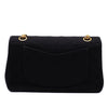 Chanel Classic Double Flap Bag Small Jersey Schwarz 24k GHW