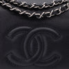 Chanel Classic Timeless Single Flap Medium Caviar Leder Schwarz SHW