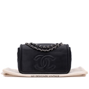 Chanel Classic Timeless Single Flap Medium Caviar Leder Schwarz SHW