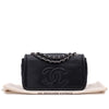 Chanel Classic Timeless Single Flap Medium Caviar Leder Schwarz SHW