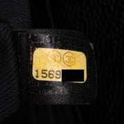 Chanel Classic Timeless Single Flap Medium Caviar Leder Schwarz SHW