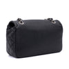 Chanel Classic Timeless Single Flap Medium Caviar Leder Schwarz SHW
