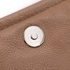 Chanel Classic Timeless Single Flap Jumbo Caviar Leder Beige Braun SHW