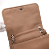 Chanel Classic Timeless Single Flap Jumbo Caviar Leder Beige Braun SHW