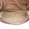 Chanel Classic Timeless Single Flap Jumbo Caviar Leder Beige Braun SHW