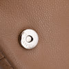 Chanel Classic Timeless Single Flap Jumbo Caviar Leder Beige Braun SHW