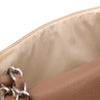 Chanel Classic Timeless Single Flap Jumbo Caviar Leder Beige Braun SHW