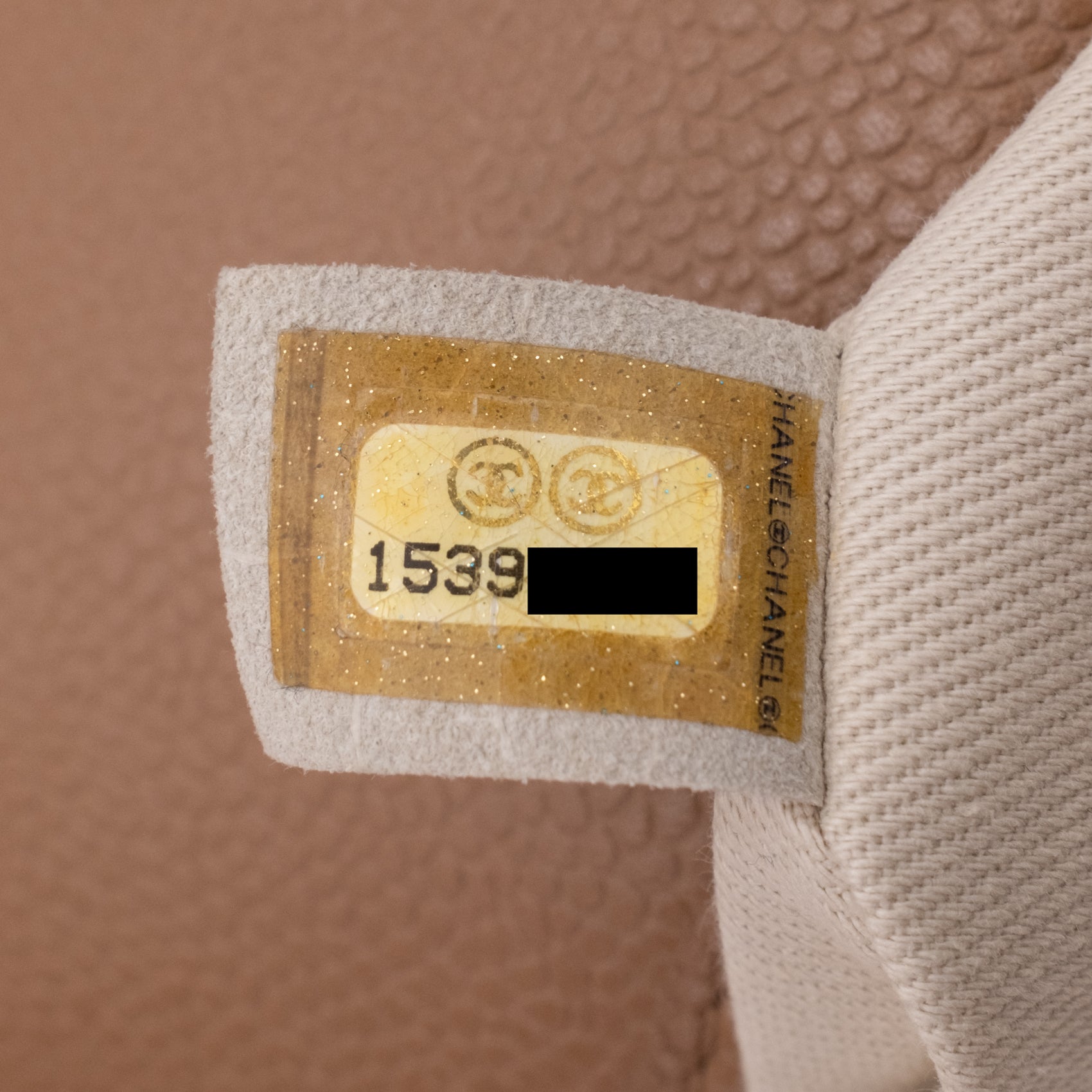 Chanel Classic Timeless Single Flap Jumbo Caviar Leder Beige Braun SHW