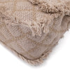 Chanel Classic Single Flap Bag Medium Tweed Fringes Beige GHW matt