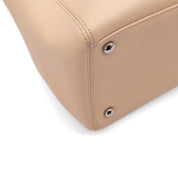 Chanel Cerf Executive Shopper Bag Medium Beige SHW