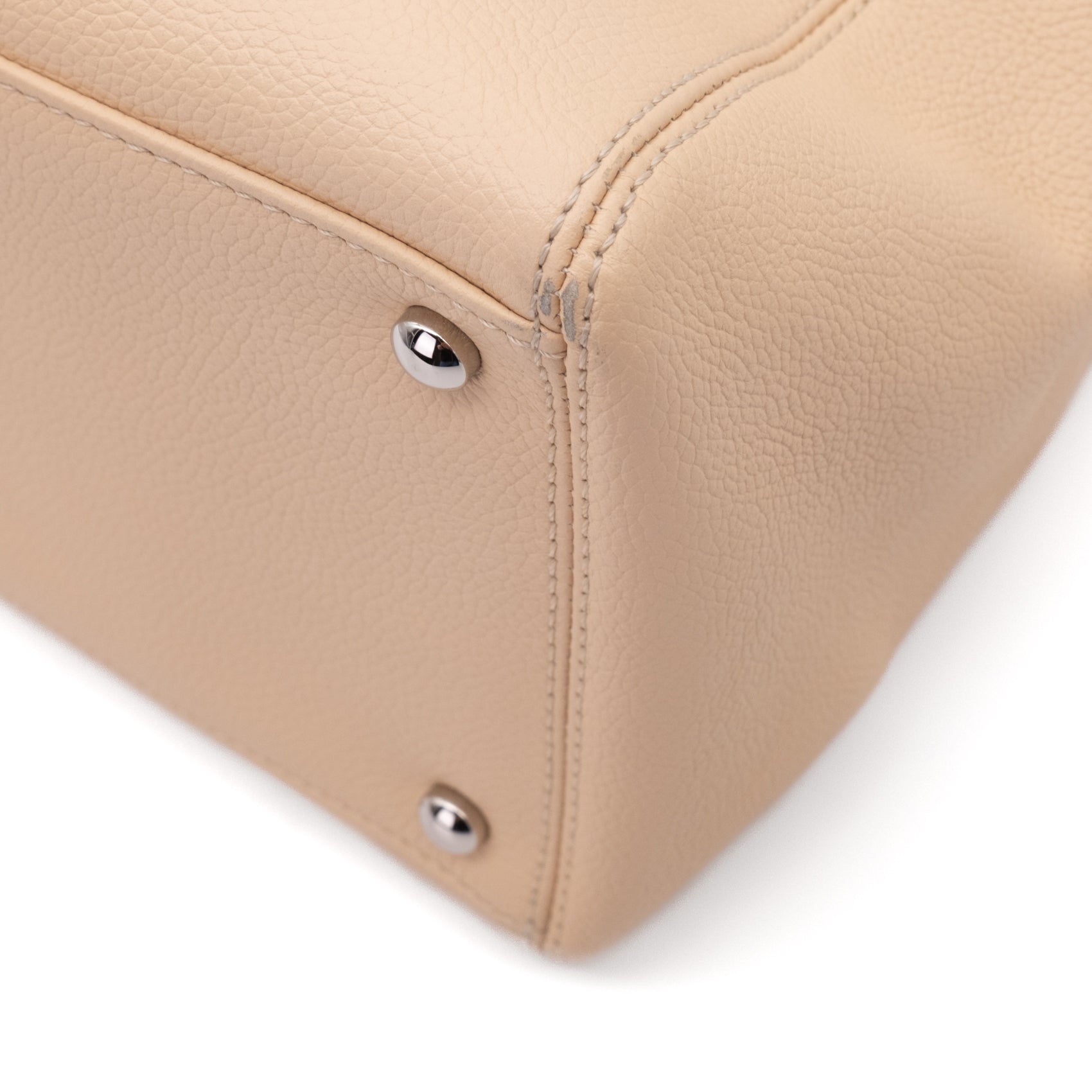 Chanel Cerf Executive Shopper Bag Medium Beige SHW