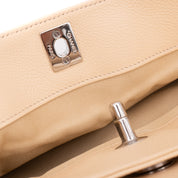 Chanel Cerf Executive Shopper Bag Medium Beige SHW