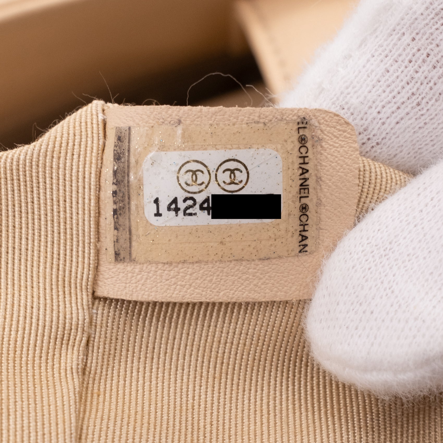 Chanel Cerf Executive Shopper Bag Medium Beige SHW