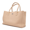 Chanel Cerf Executive Shopper Bag Medium Beige SHW