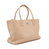 Chanel Cerf Executive Shopper Bag Medium Beige SHW