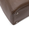 Chanel Cerf Executive Shopper Bag Medium Taupe Braun SHW